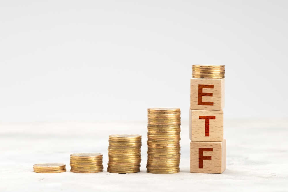 金貨とETFの積み木